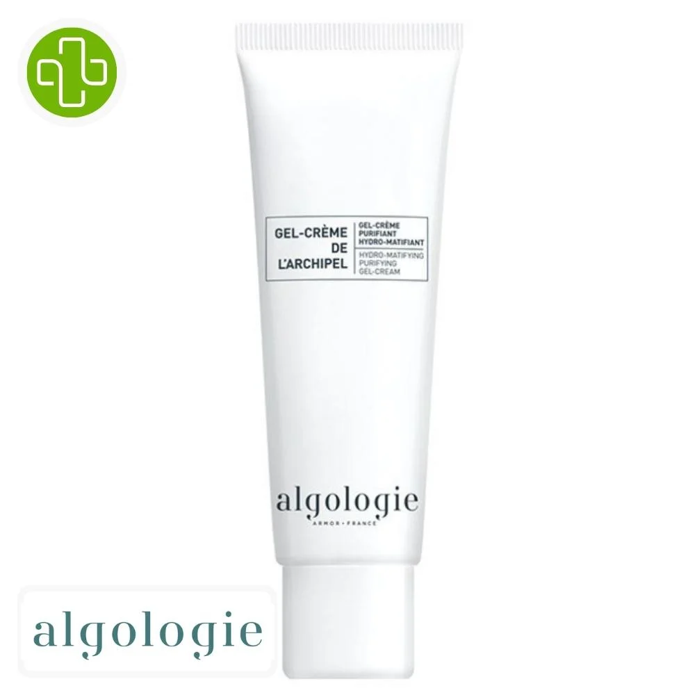 Algologie Gel Creme De L Archipel Gel Creme Purifiant Hydro Matifiant 50ml