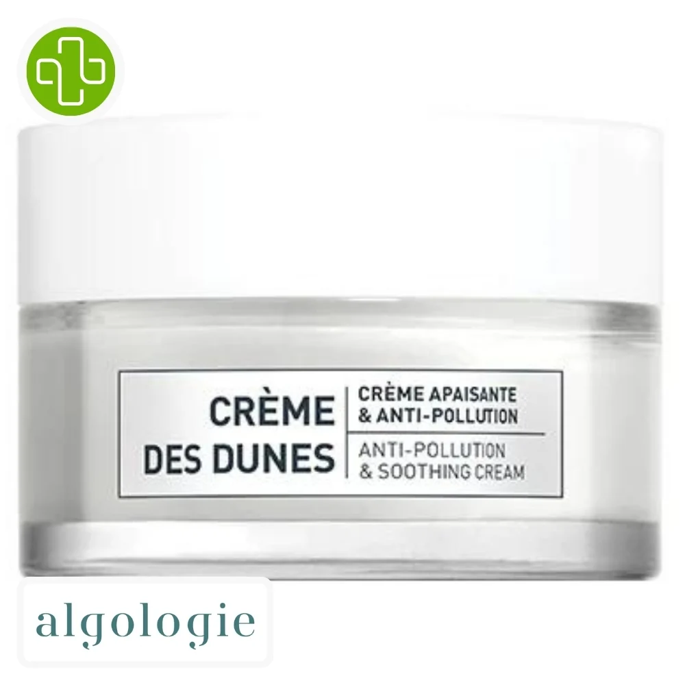 Algologie Creme Des Dunes Creme Apaisante Et Anti Pollution 50ml