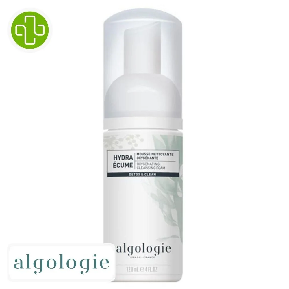 Algologie Hydra Ecume Mousse Nettoyante Oxygenante 120ml