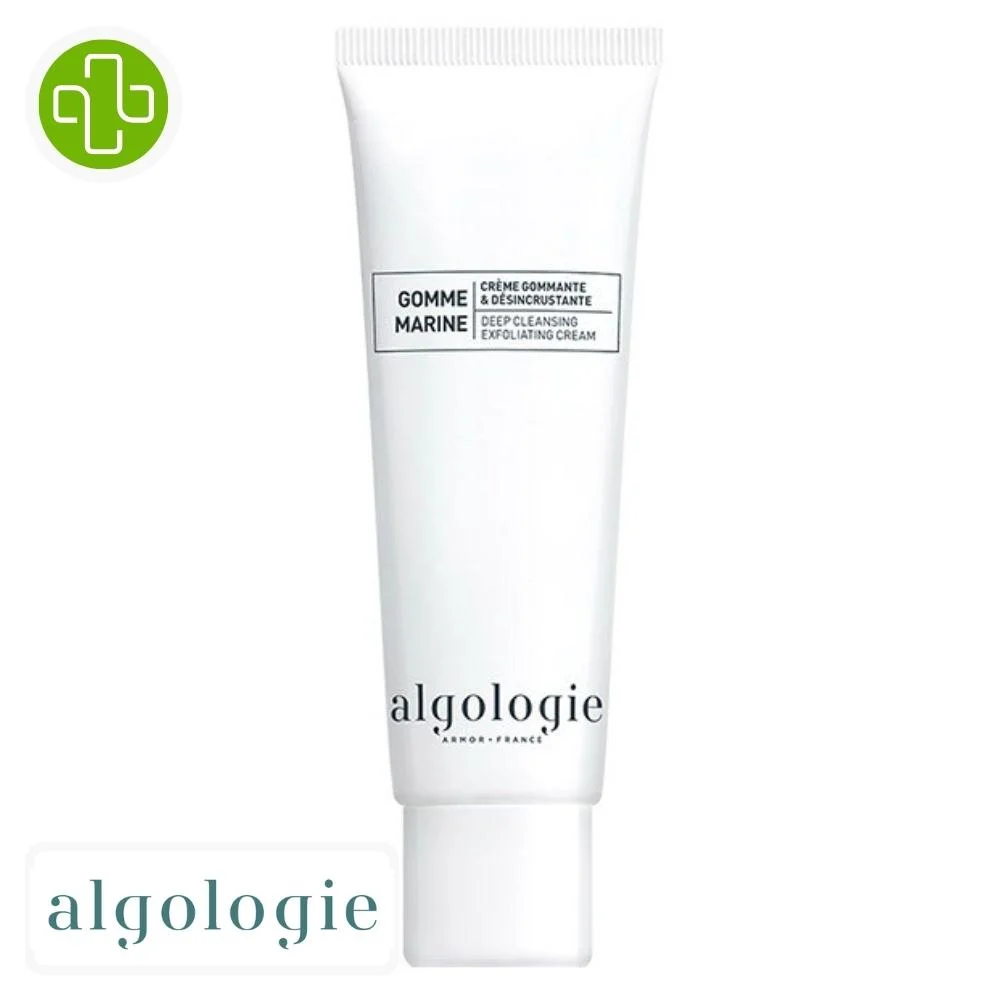 Algologie Gomme Marine Creme Gommante Et Desincrustante 50ml