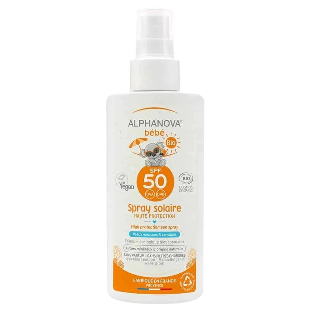 Alphanova Bebe Ecran Solaire En Spray Spf50 125g