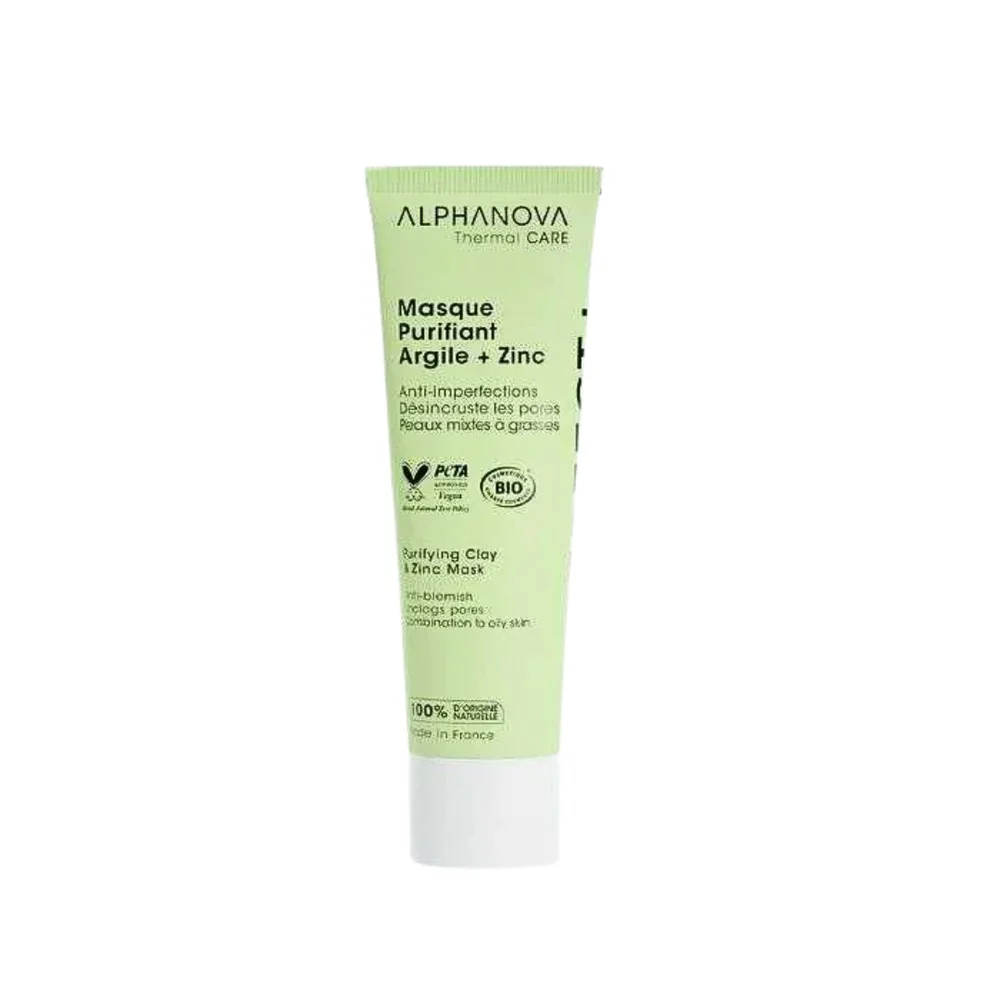 Alphanova Masque Purifiant Argilezinc 50ml
