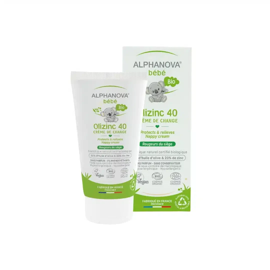 Alphanova Olizinc Creme De Change Bebe 50g