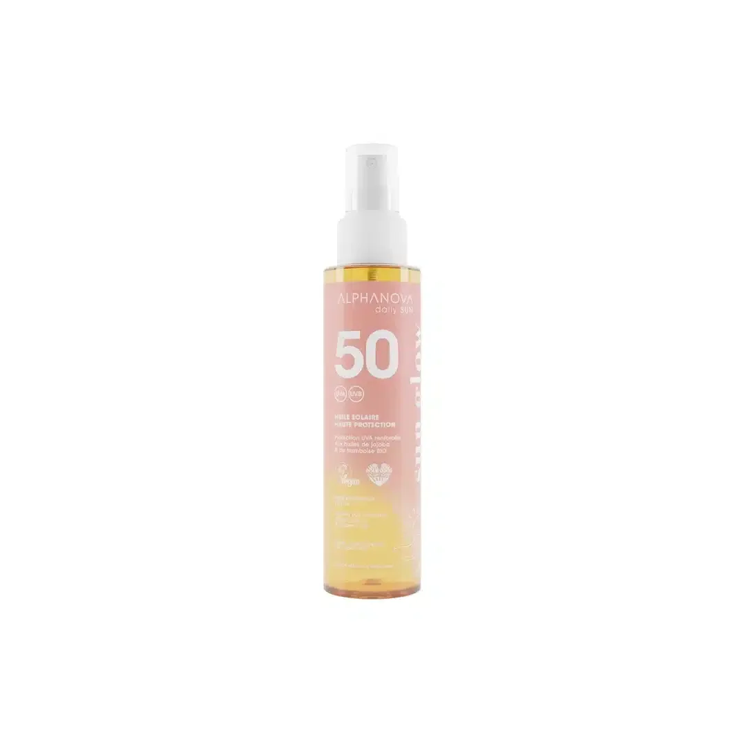 Alphanova Sun Glow Huile Solaire Spf50 125ml