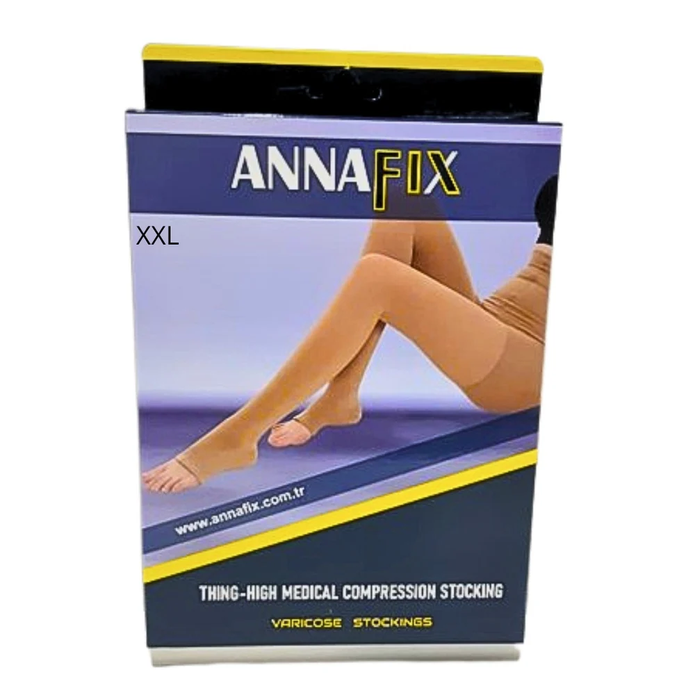 Annafix Bas Collant Class 2 Open Taille Xxl Ref 241