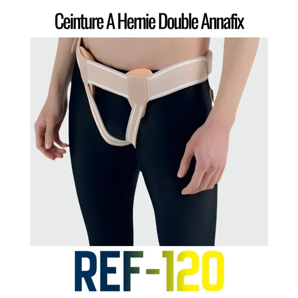 Annafix Ceinture A Hernie Double Ref 120