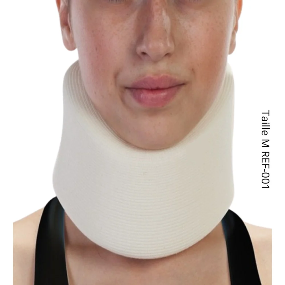 Annafix Collier Cervical Mousse Blanc Taille Medium Ref 001