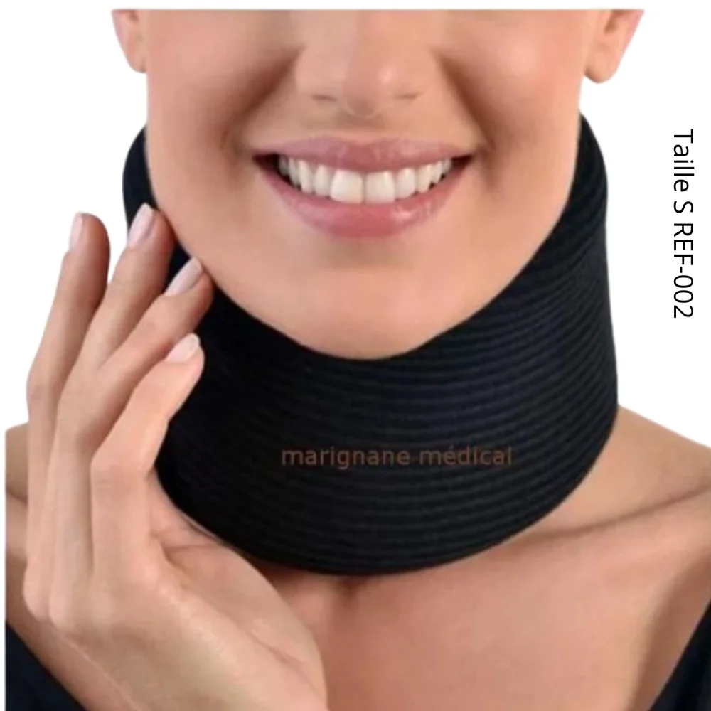 Annafix Collier Cervical Mousse Noir Taille Small Ref 002