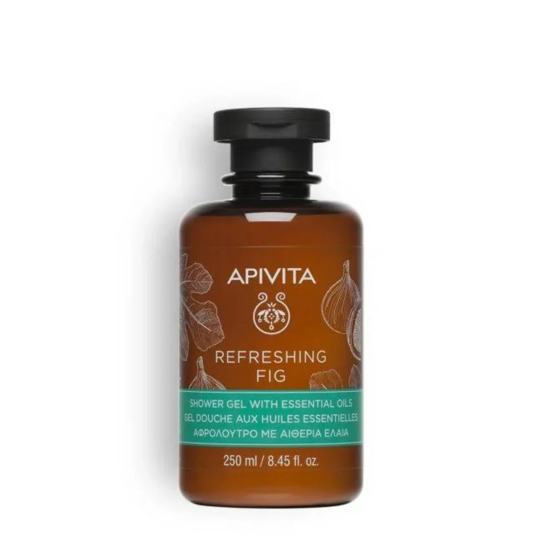 Apivita Gel Douche Rafraichissant Figue 250ml