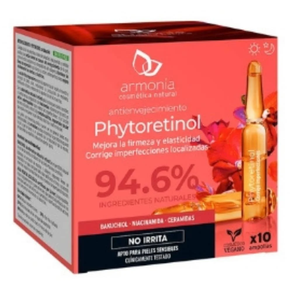 Armonia Anti Vieillissement Phytoretinol Fermete Et Elasticite Ampoules 10x2ml