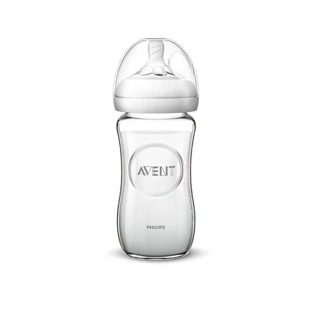 Avent Biberon Natural En Verre 240 Ml Scf053 17