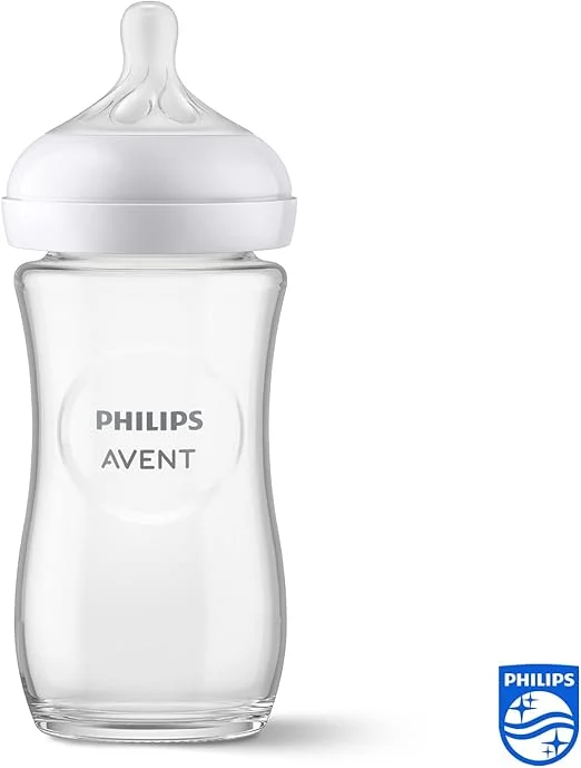 Avent Biberon Natural En Verre 30 Teat 1m 260ml Scy933 01