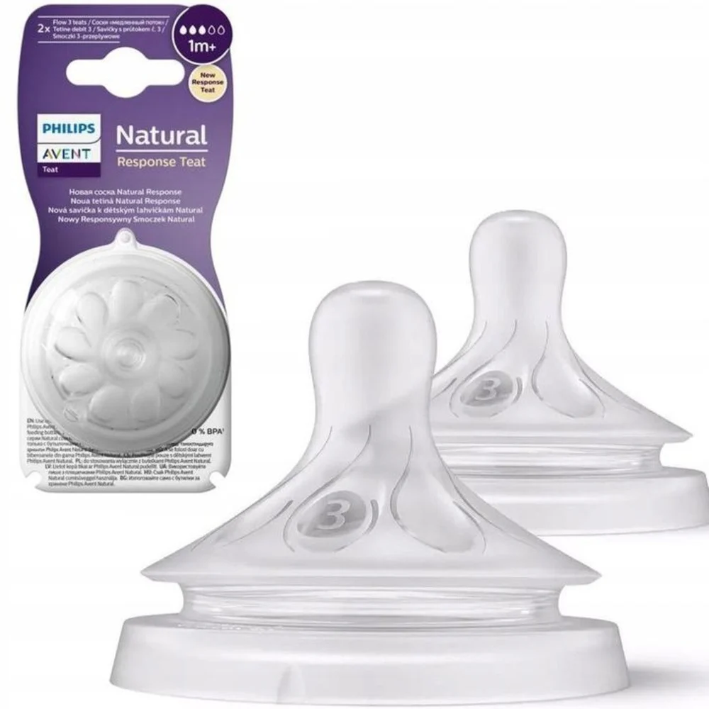 Avent Tetine Natural Teat 1m Scy963 02