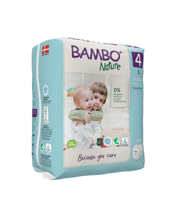 Bambo Nature 4 Couches L 7 14kg 48un