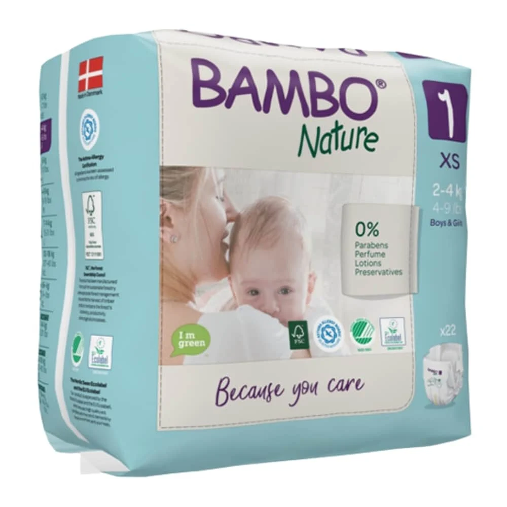 Bambo Nature Couches N1 Xs 2 4kg 22u