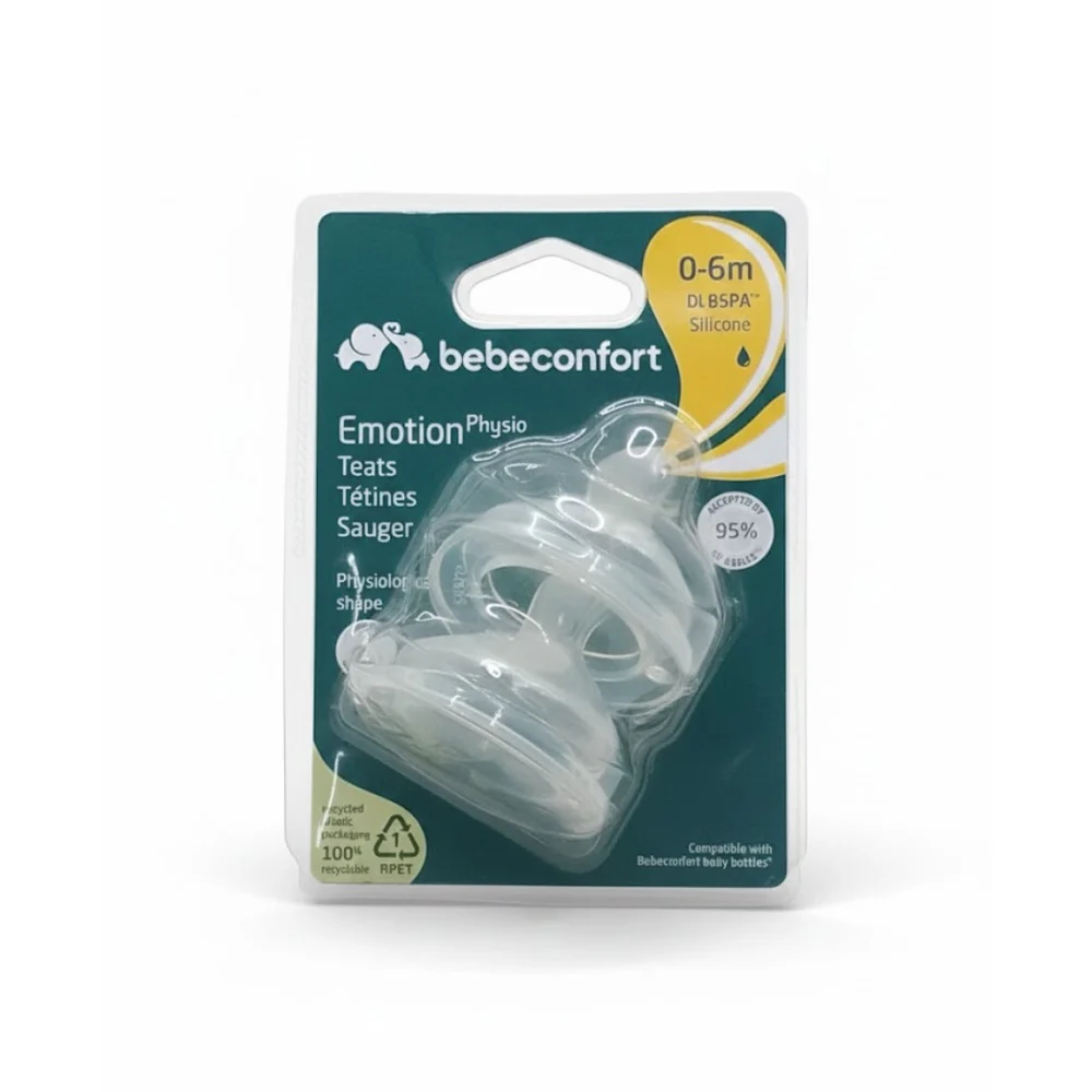 Bebe Confort 2 Tetines Emotion Physio M 6m