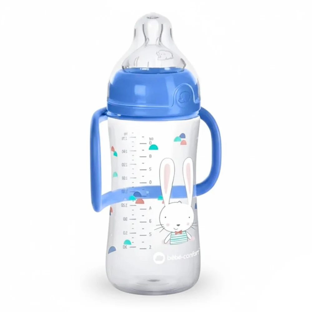 Bebe Confort Biberon Emotion Pp Avec Poignet 12m 270ml Funny Friends