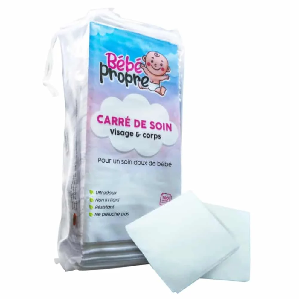 Bebe Propre Carre De Soin 100u
