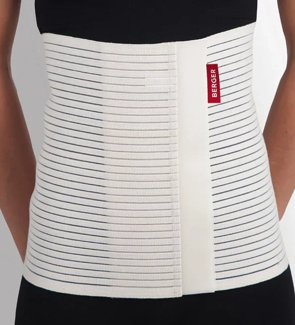 Berger Ceinture Abdominal Noir Avec Ateille Standard Bg 402