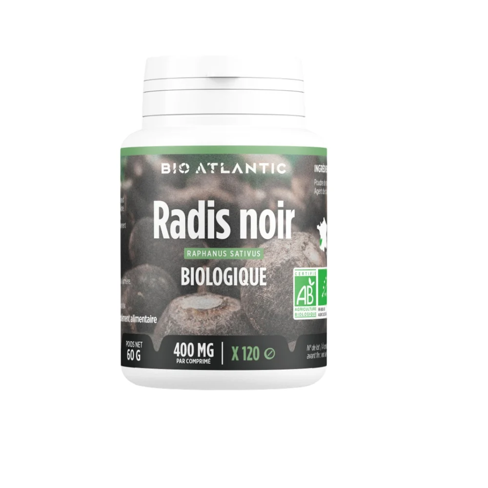 Bio Atlantic Radis Noir 120 Comprimes