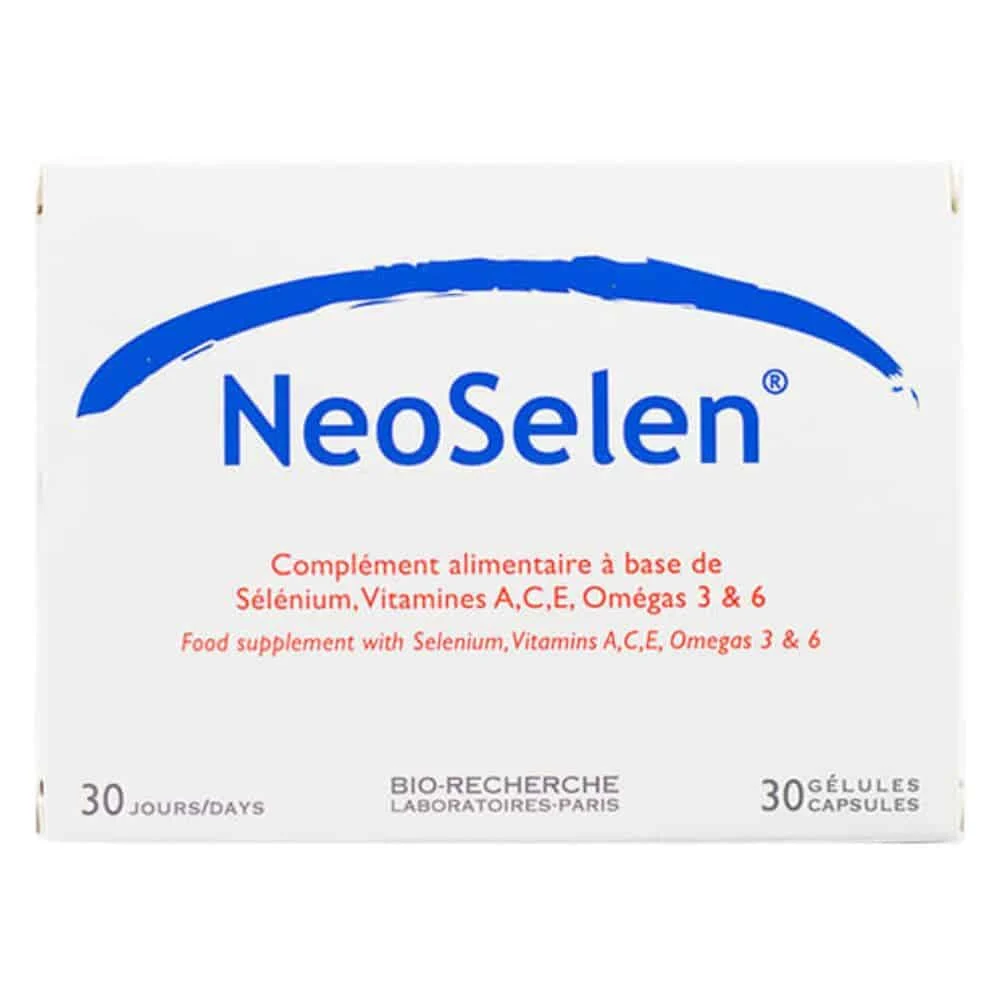 Bio Recherche Neoselen Selenium Vitamine Ace Omegas 3et6 30 Gelules