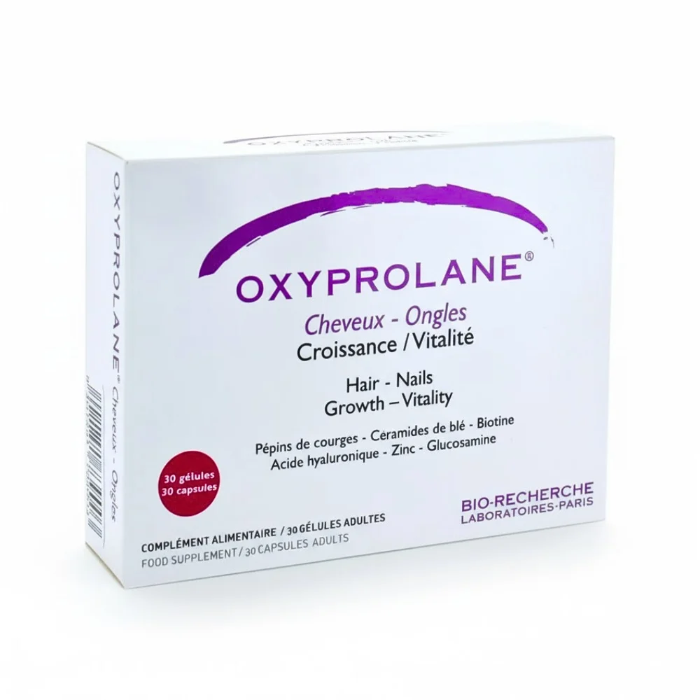Bio Recherche Oxyprolane Cheveux Et Ongles 30 Gelules