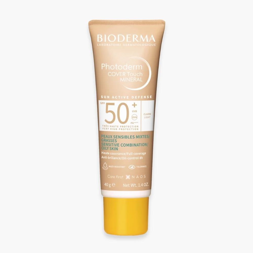 Bioderma Photoderm Cover Touch Mineral Teinte Clair Spf50 40g