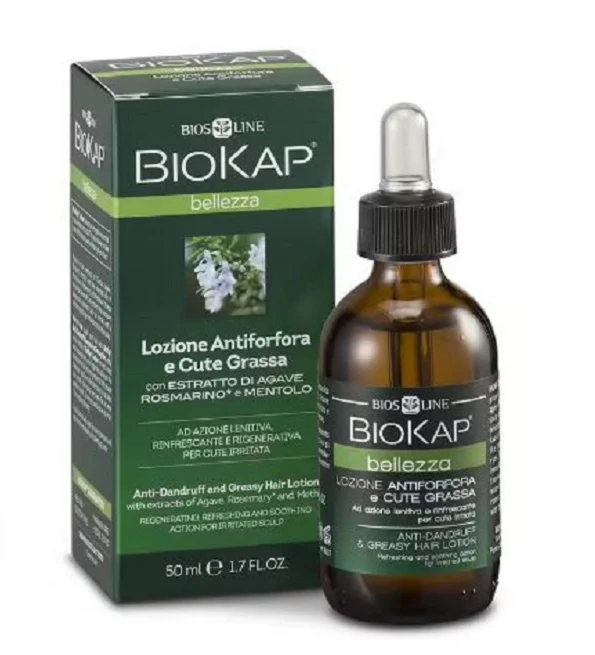 Biokap Lotion Antipelliculaire Et Cheveux Gras Lotion Sans Rincage 50ml