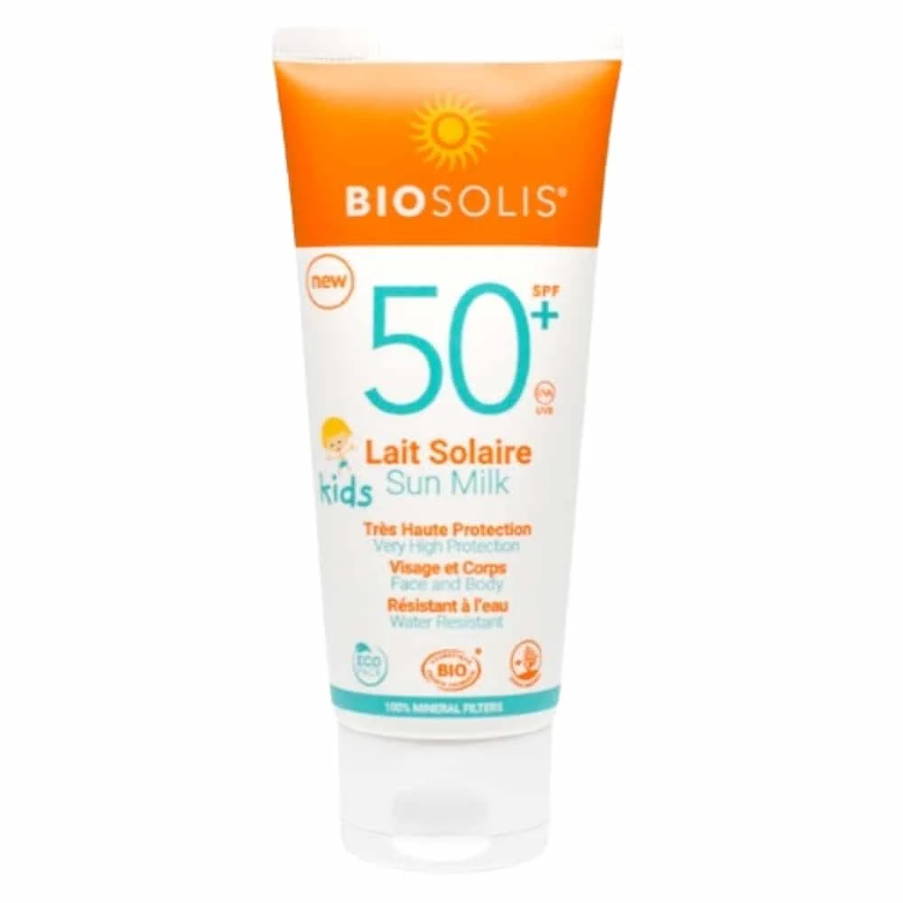 Biosolis Kids Lait Solaire Spf50 Bio 100ml