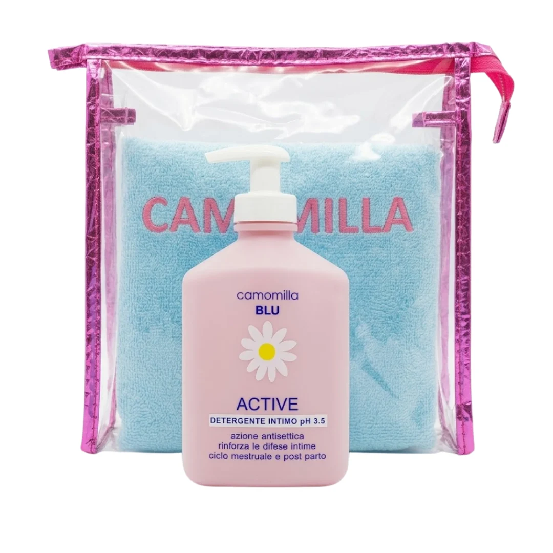 Camomilla Blu Active Ph35 Nettoyant Intimeserviette Trousse