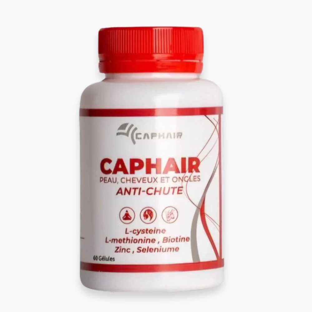 Caphair Anti Chute Peau Cheveux Ongles 60 Gelules