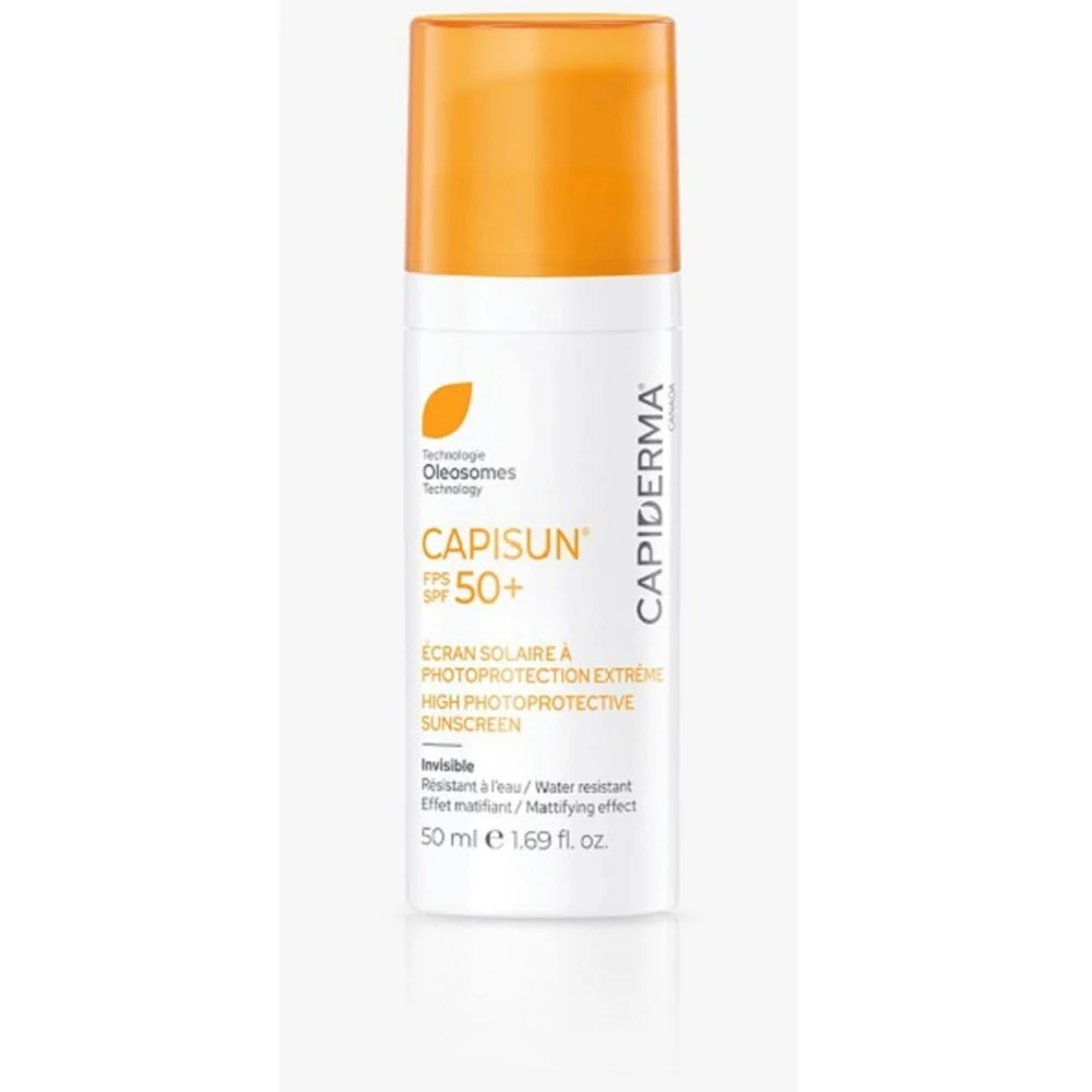 Capiderma Capisun Creme Solaire Invisible Spf50 50 Ml