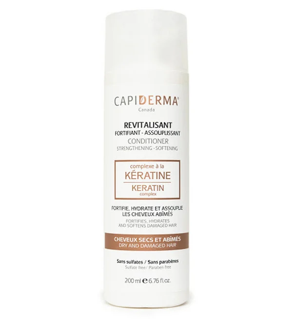 Capiderma Revitalisant Apres Shampoing A La Keratine 200 Ml