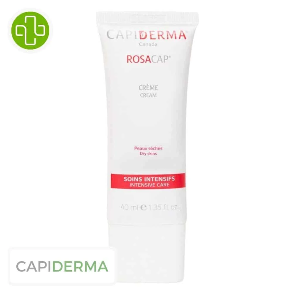Capiderma Rosacap Creme Anti Rougeurs Visage Soins Intensifs 40ml