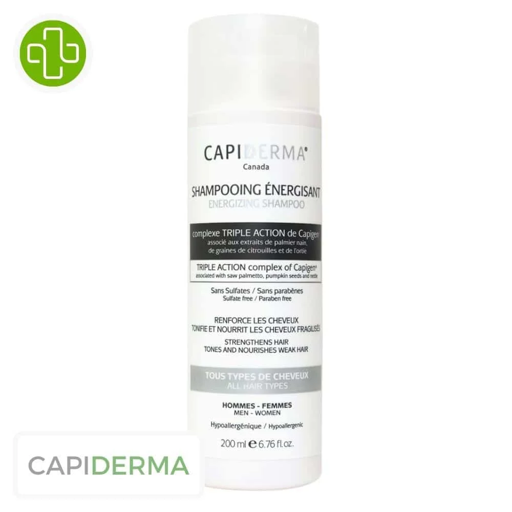 Capiderma Shampoing Energisant 200ml