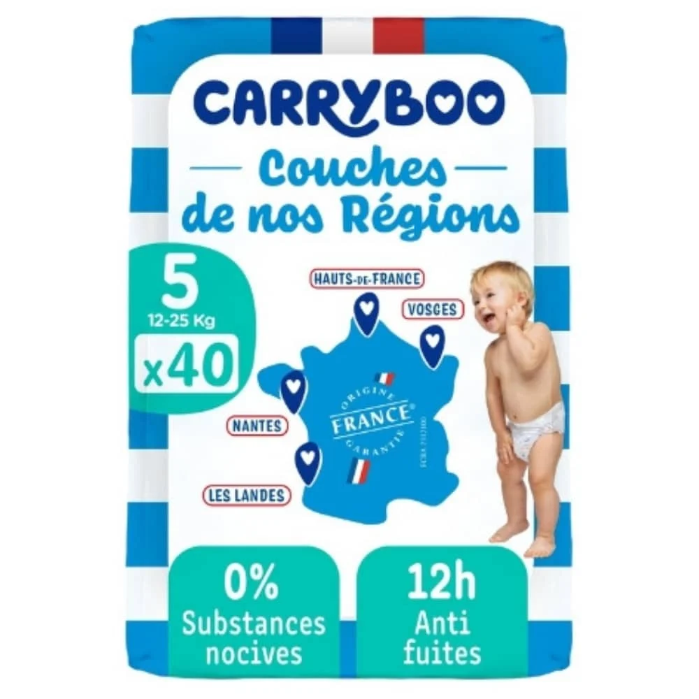 Carryboo Couches Bebes T5 12 25kg 12h 40u