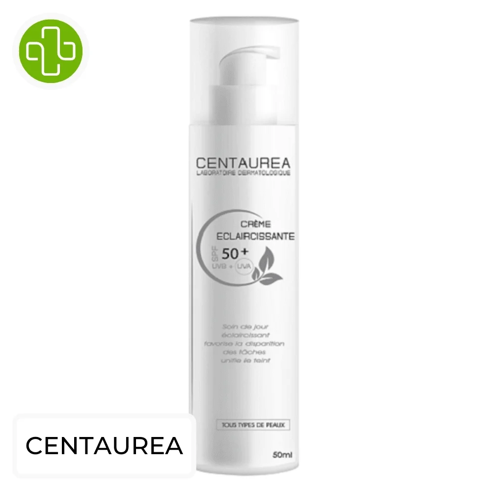 Centaurea Creme Eclaircissante Spf50 50ml
