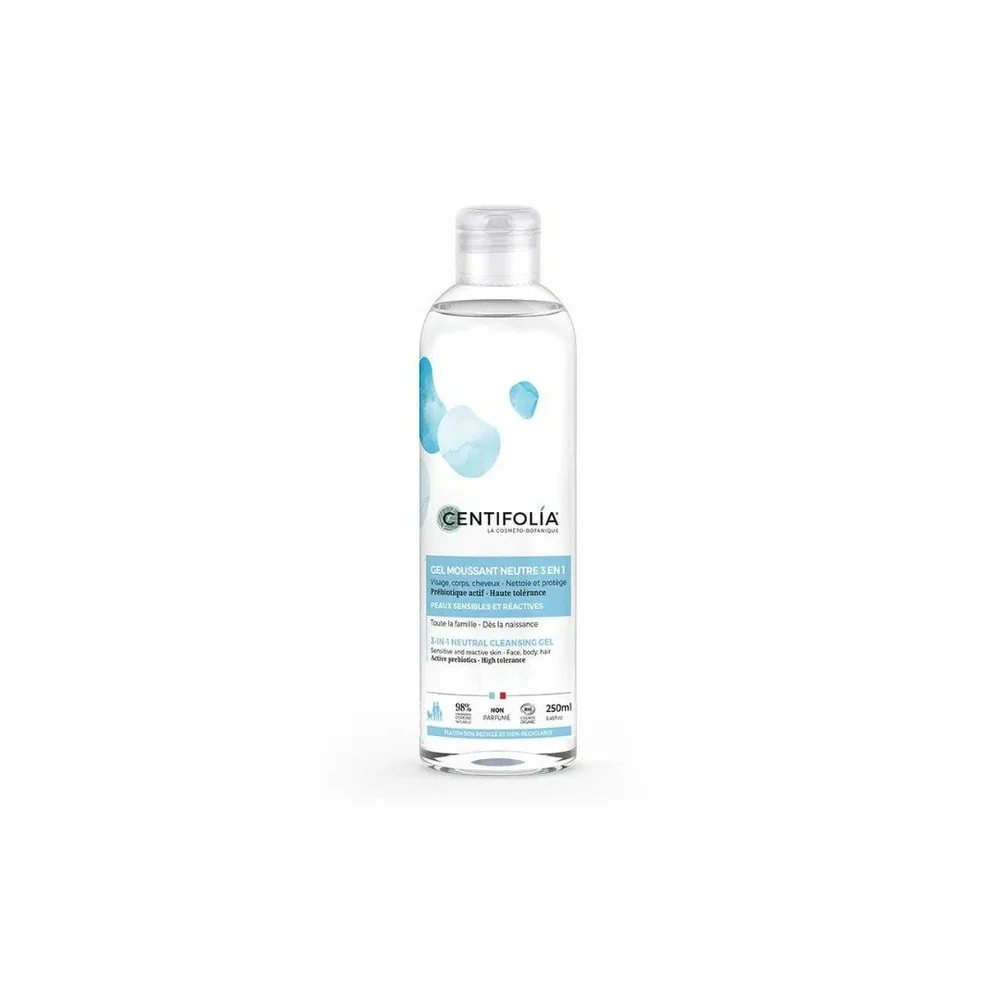 Centifolia Gel Moussant Neutre 3en1 Prebiotics 250ml