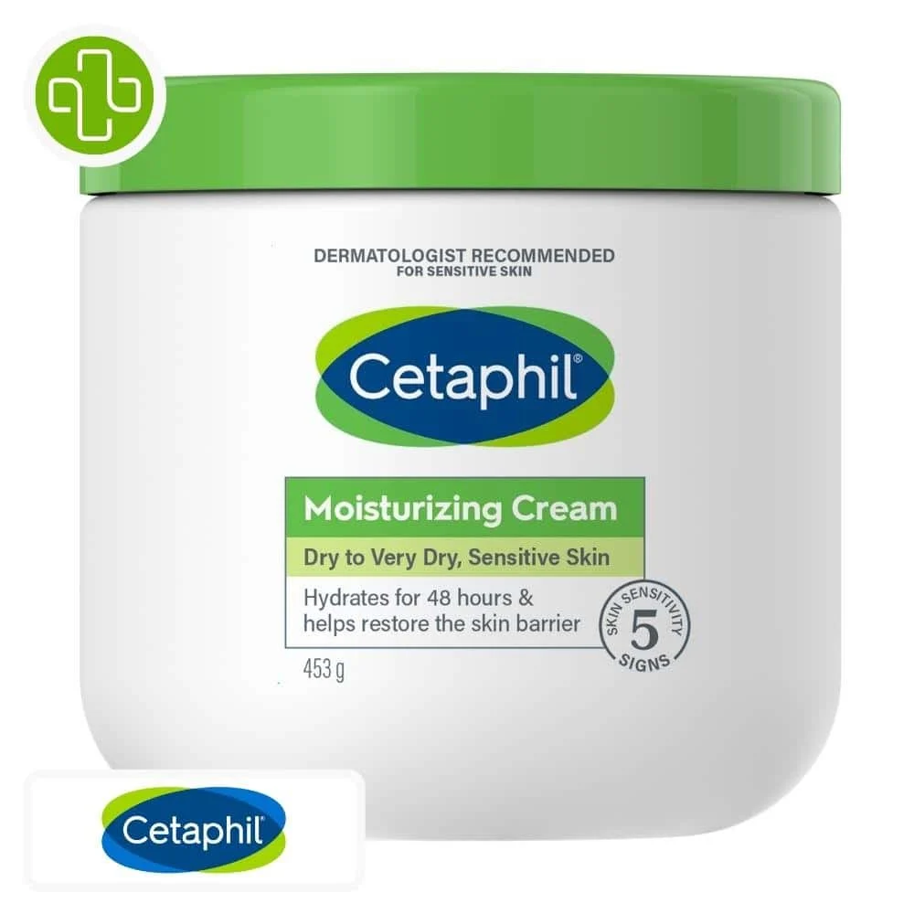 Cetaphil Creme Hydratante Peau Seche Et Sensible 453g