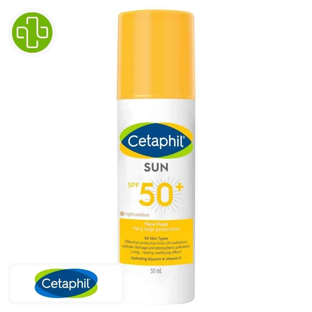 Cetaphil Sun Face Fluide Teinte Spf50 50ml