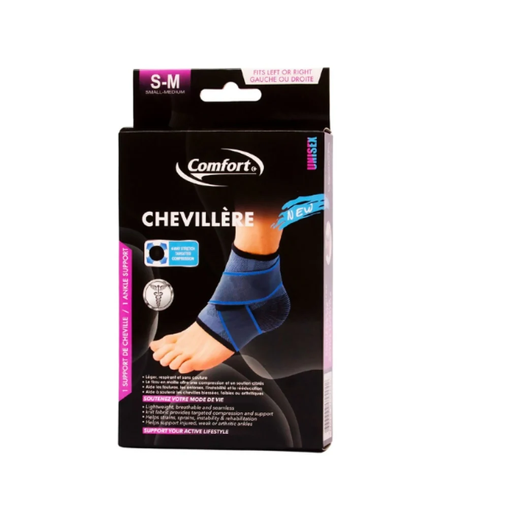 Comfort Chevillere Starpping Noir Large Xlarge