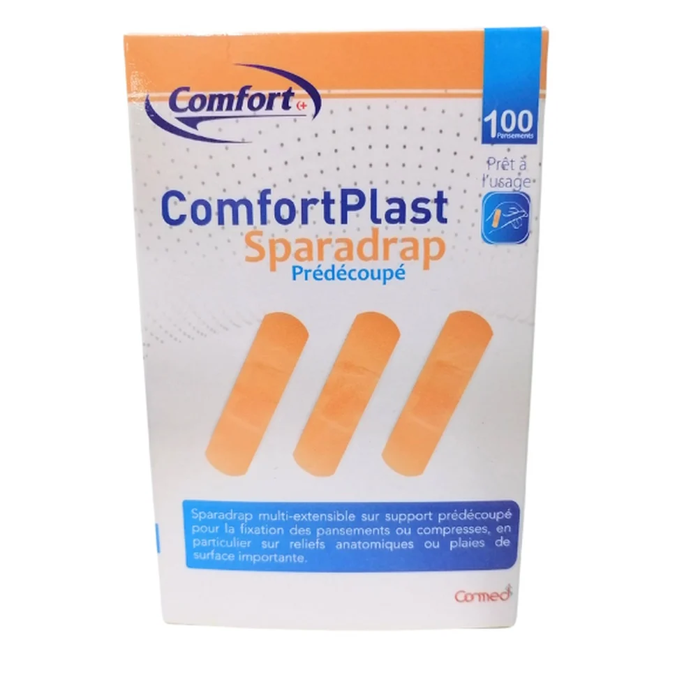 Comfort Plast Sparadrap Extensible 100 Pieces