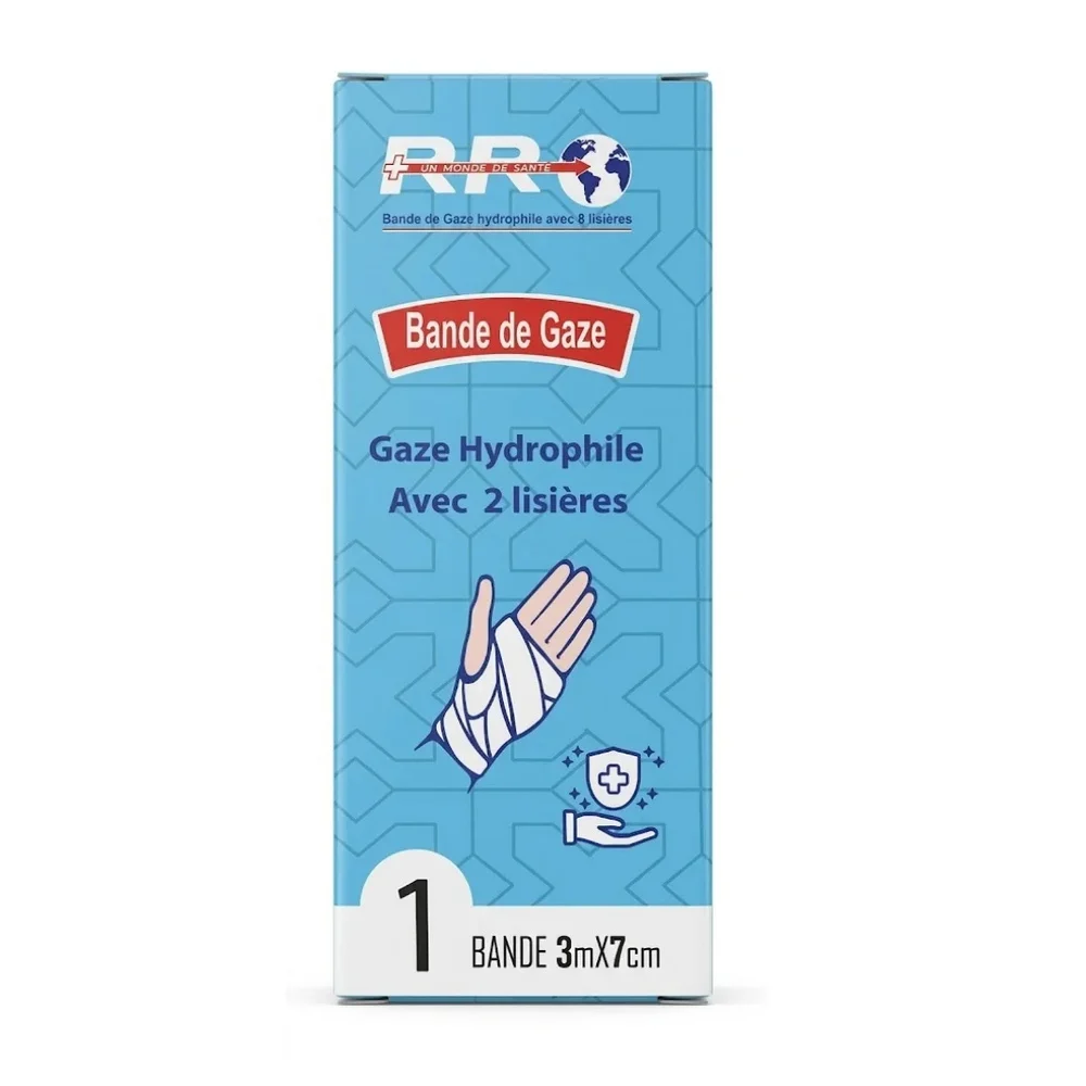 Comfort Rr Bande De Gaze 3m7cm