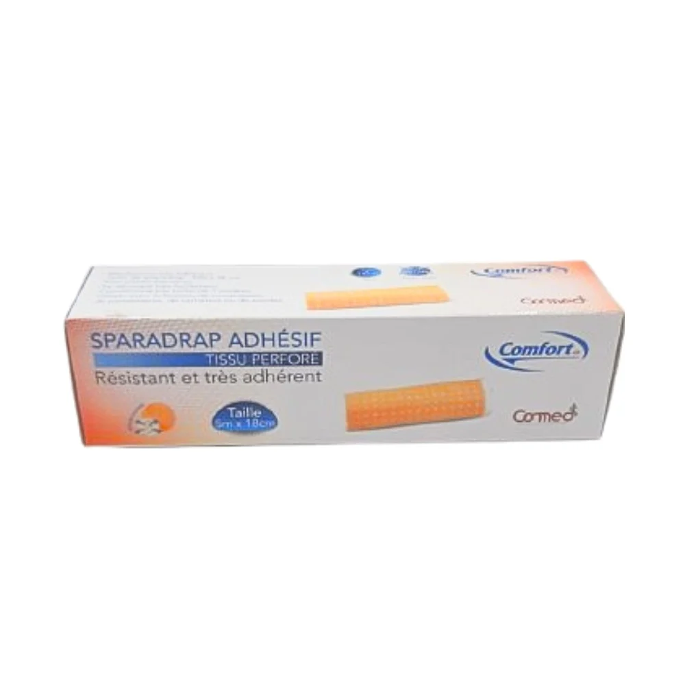 Comfort Sparadrap Adhesif Blanc 5m X 18cm