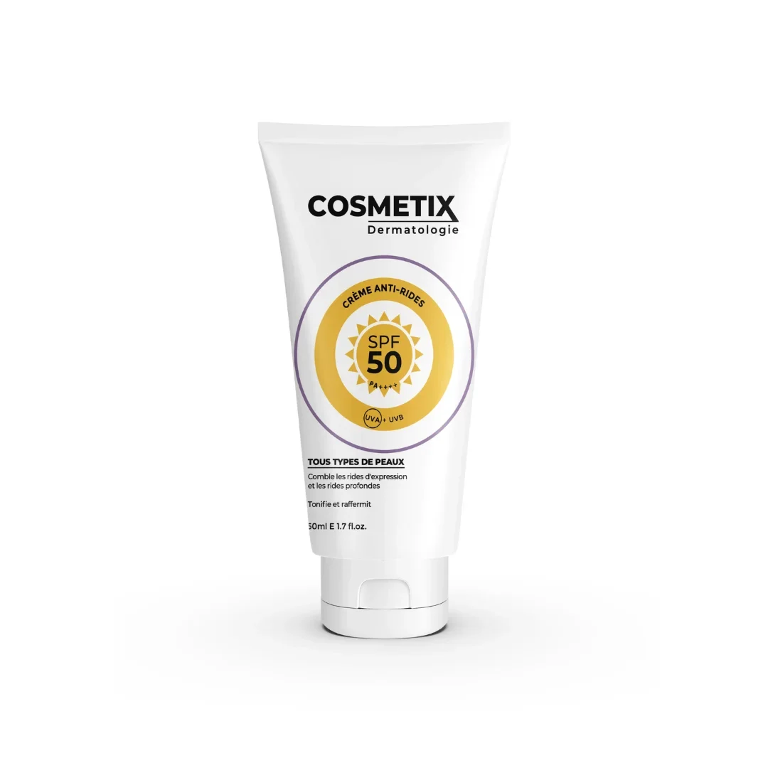 Cosmetix Soin 2en1 Creme Anti Rides Spf50 50ml