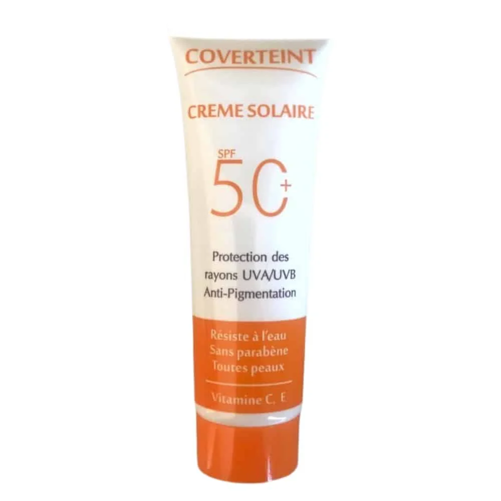 Coverteint Creme Solaire Anti Pigmentation Teinte Claire Spf50 50ml