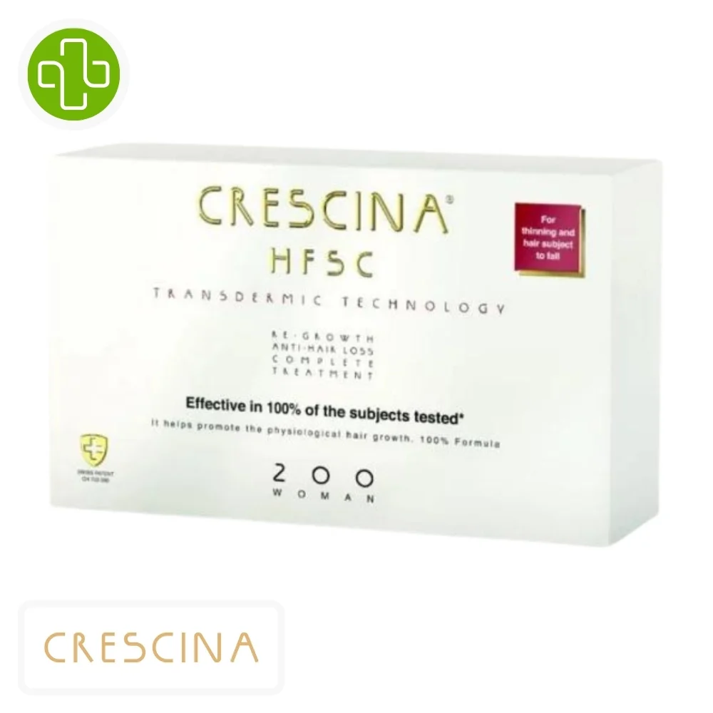Crescina Hfsc Femme 200 Traitement Anti Chute Complet Ampoules 1010u