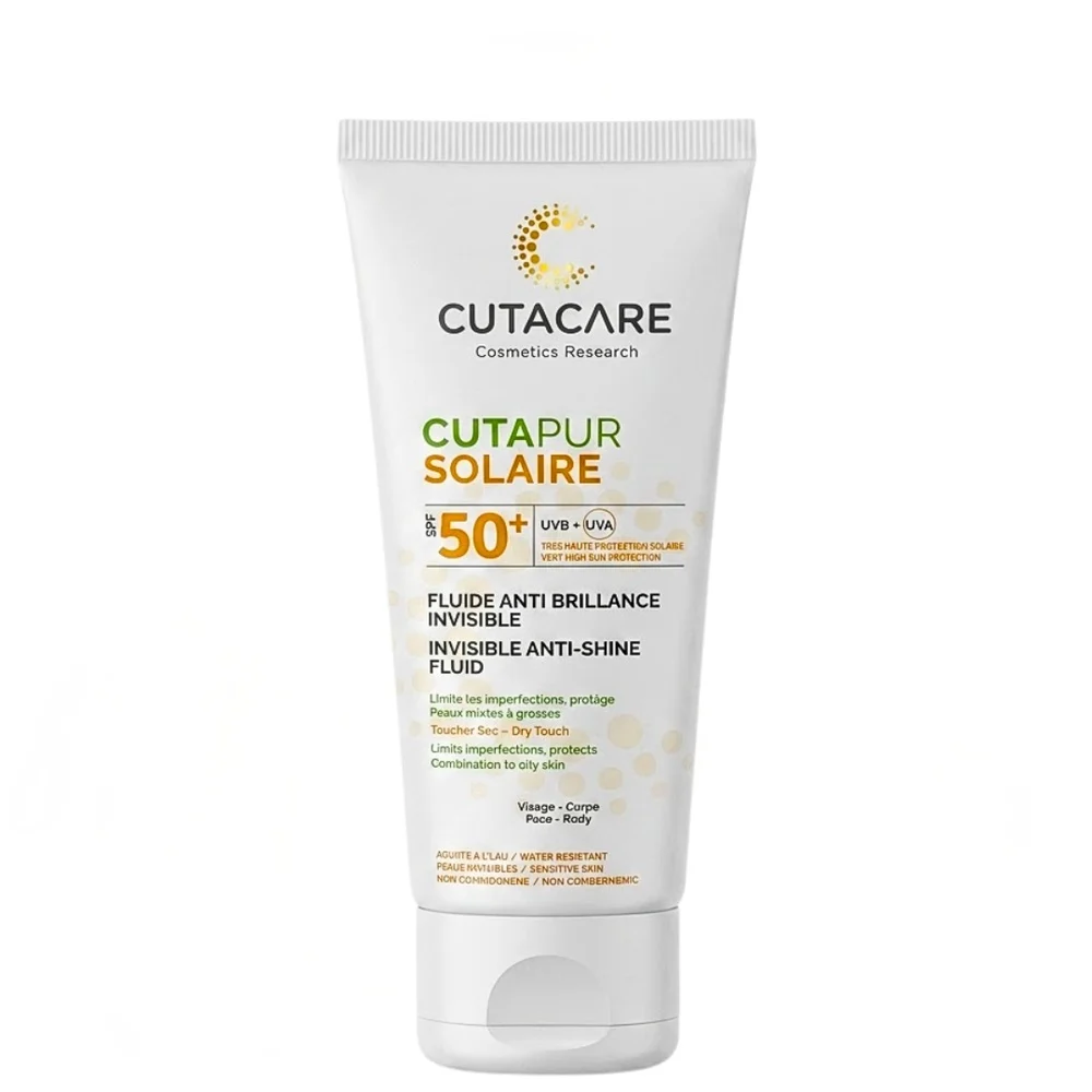 Cutacare Cutapur Solaire Fluid Anti Brillance Invisible 50ml