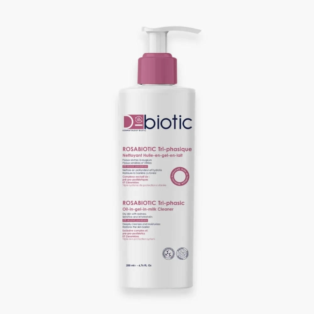 D Biotic Rosabiotic Tri Phasique Nettoyant 200ml