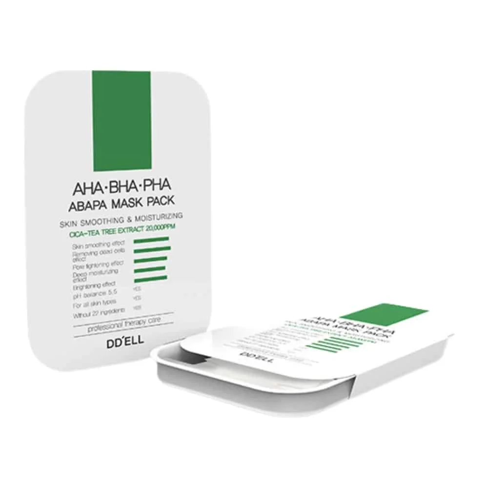 Ddell Abapa Masque Lissant Et Hydratant Aha Bha Et Pha 28g